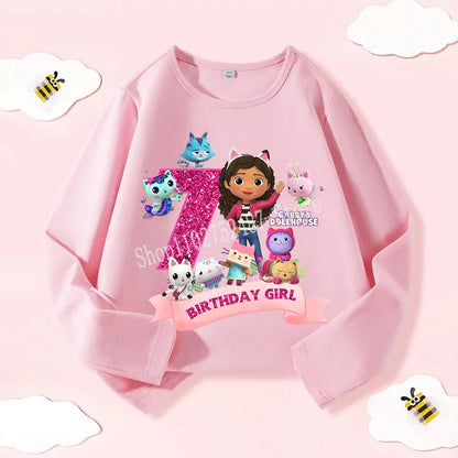 Narozeninové triko Gabby Dollhouse