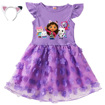 Dívčí šaty Gabbys Dollhouse