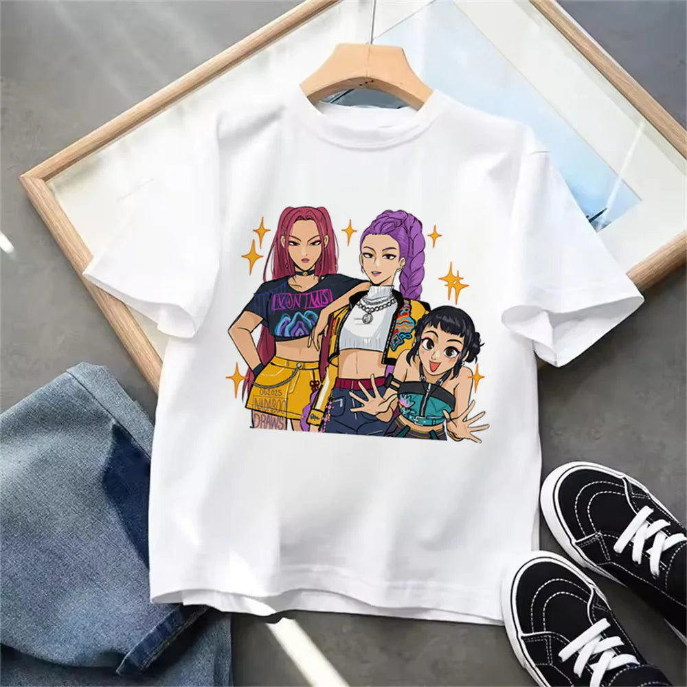 Dívčí triko Demon Hunters