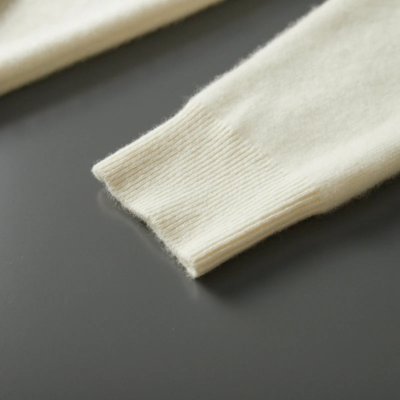 Pánská kašmírová mikina s kapucí