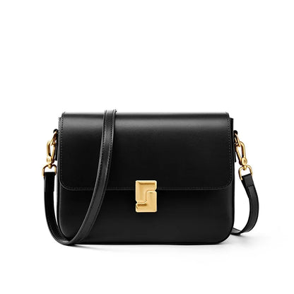 Dámská kožená crossbody kabelka