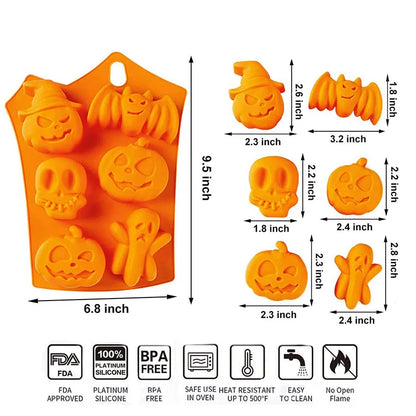 Silikonová forma Halloween
