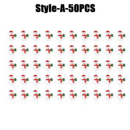 Vánoční ozdoby na Stanley brčka