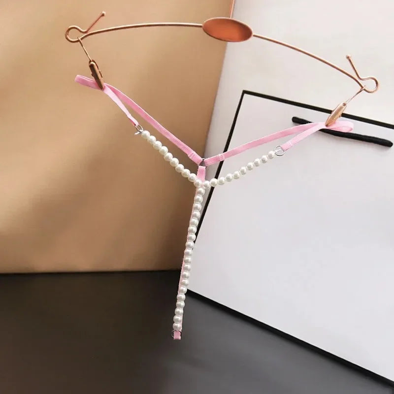 Dámské tanga s korálky