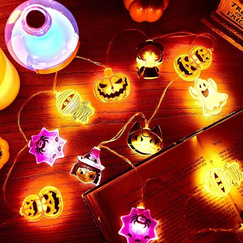 LED řetěz Halloween