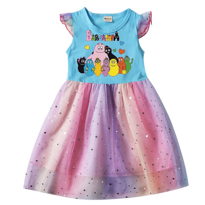 Dívčí šaty Barbapapa