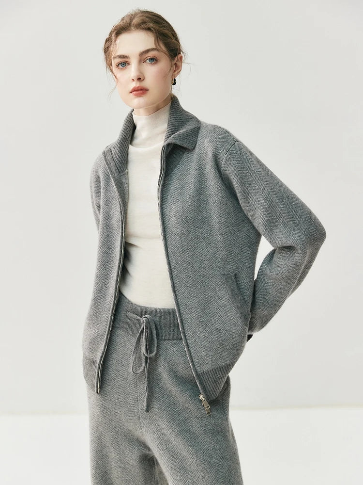 Dámský luxusní kašmírový set