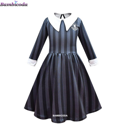 Dívčí kostým Wednesday