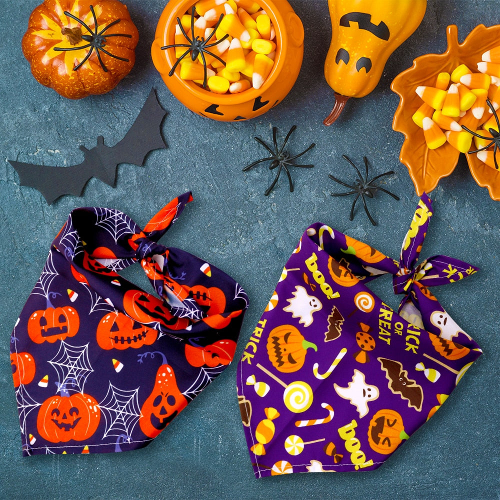 Set šátků pro psy Halloween