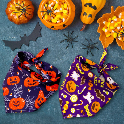 Set šátků pro psy Halloween