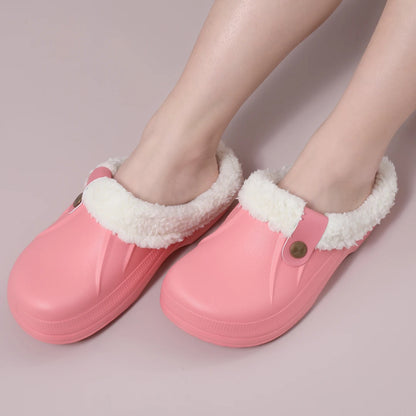 Unisex zateplené pantofle
