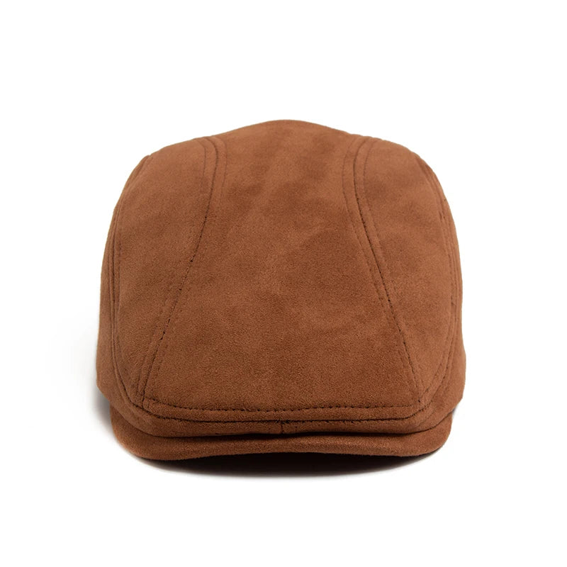 Pánský koženkový beret
