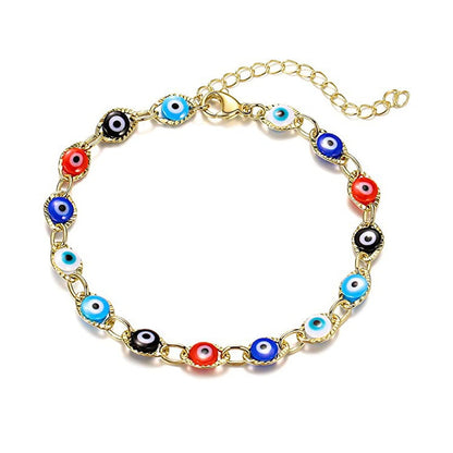 Jednoduchý náramek Evil eye