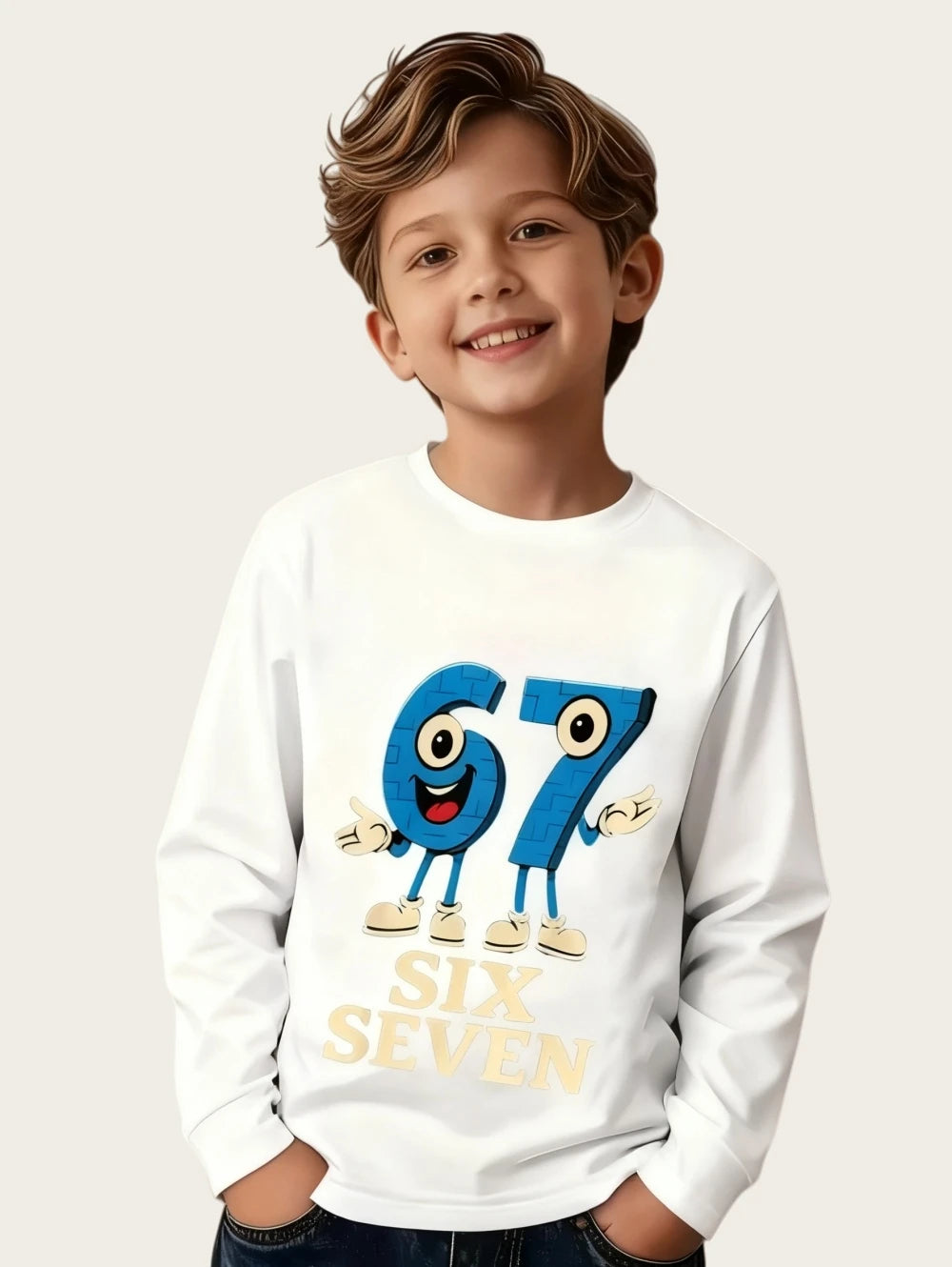 Dětské triko s dlouhým rukávem 67