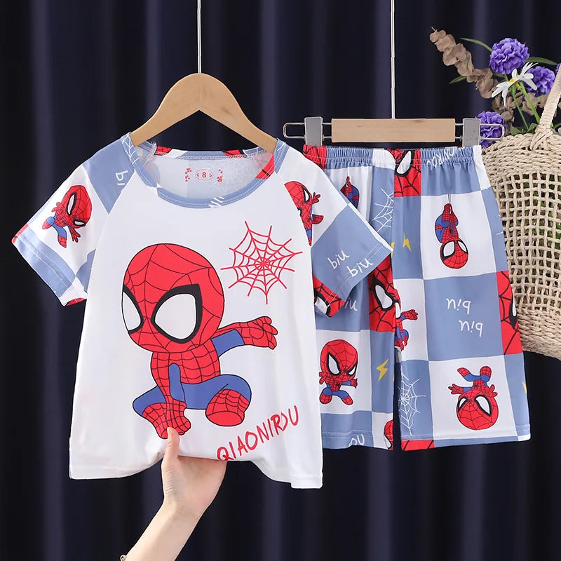 Dětské letní pyžamo Spiderman