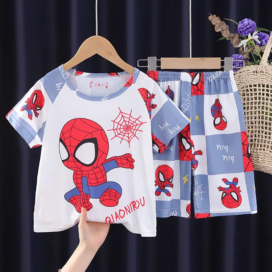 Dětské letní pyžamo Spiderman