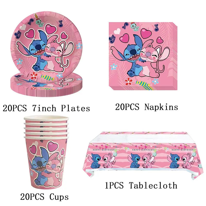 Doplňky na oslavu Stitch