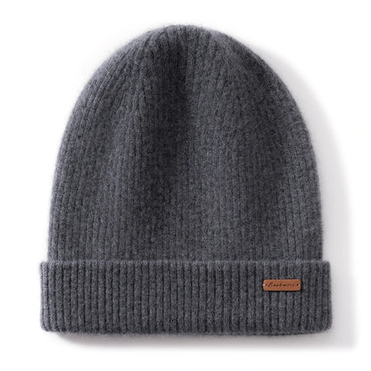 Dámská beanie 100 % kašmír