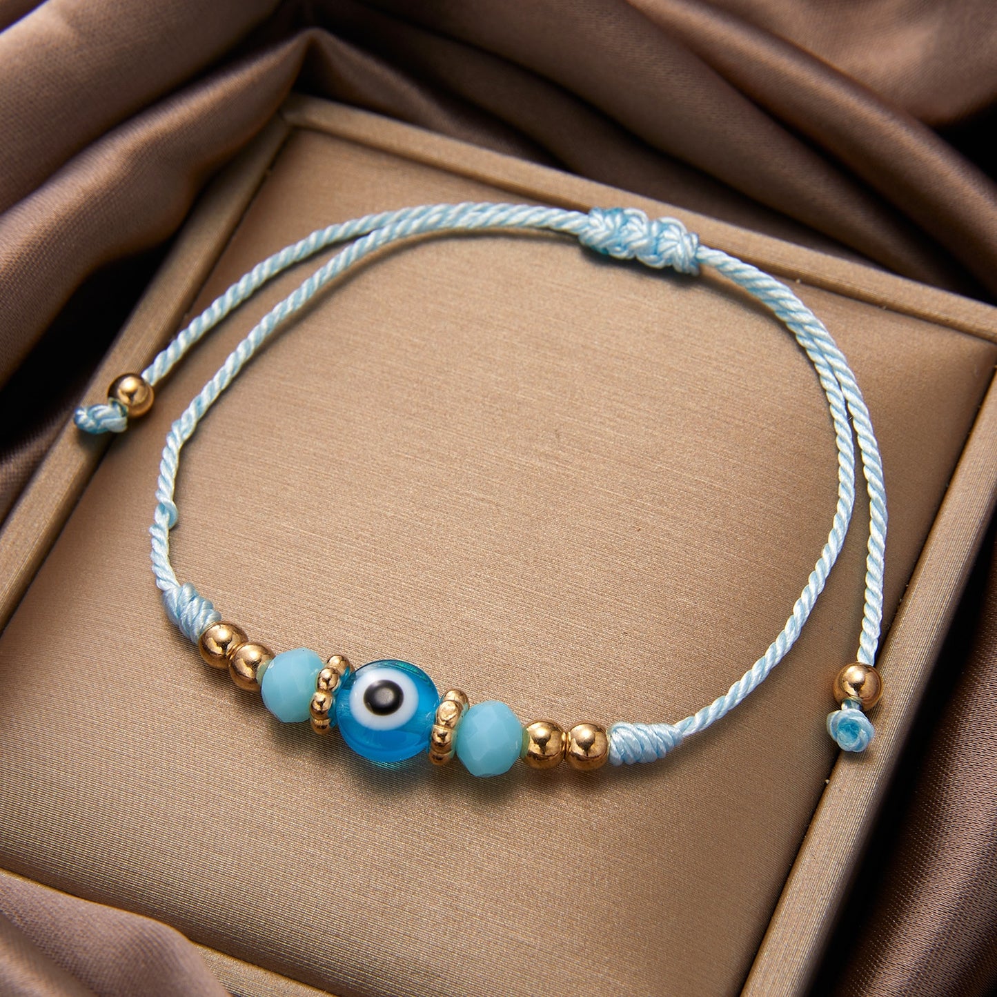 Jednoduchý náramek Evil eye