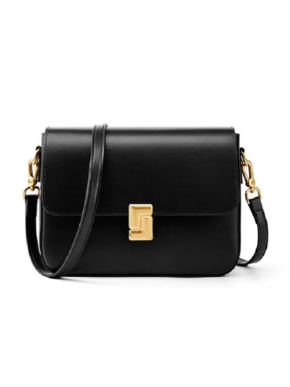 Dámská kožená crossbody kabelka