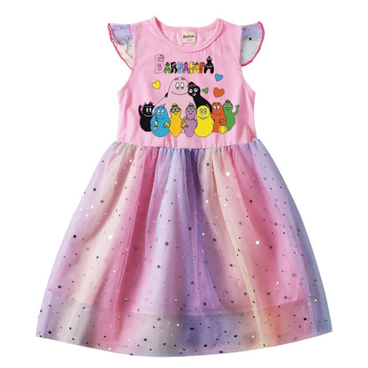 Dívčí šaty Barbapapa