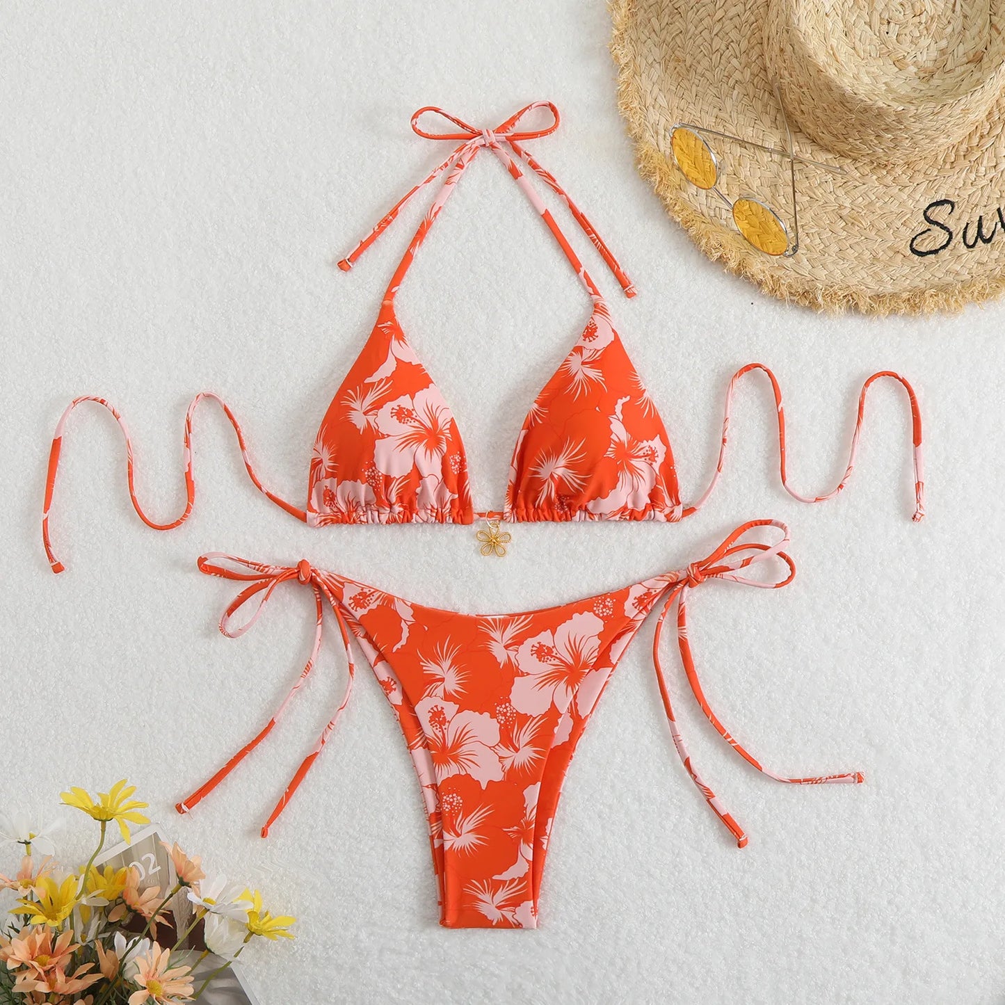 Dámské sexy bikiny se vzorem