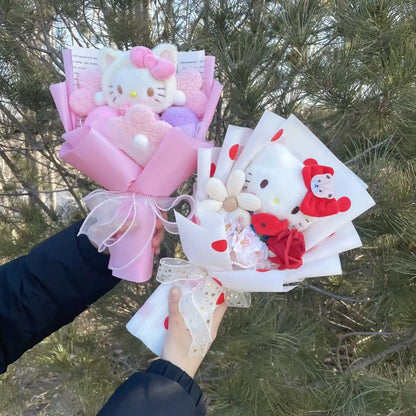 Plyšová kytice Sanrio