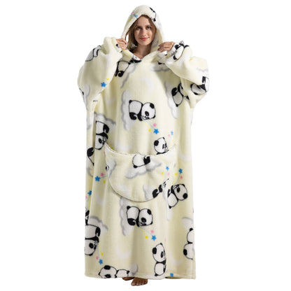 Unisex dlouhá mikinová deka