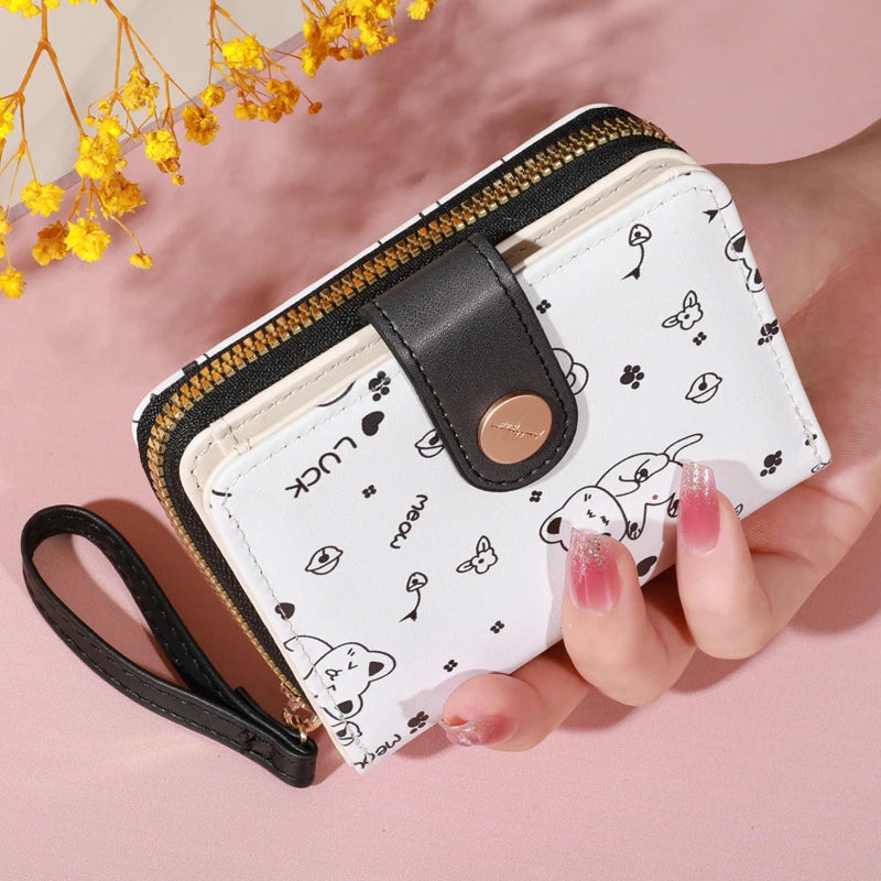 Dámská mini peněženka se vzorem