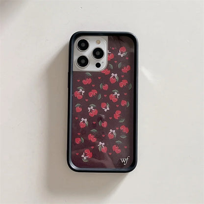 Kryt na IPhone s květinami