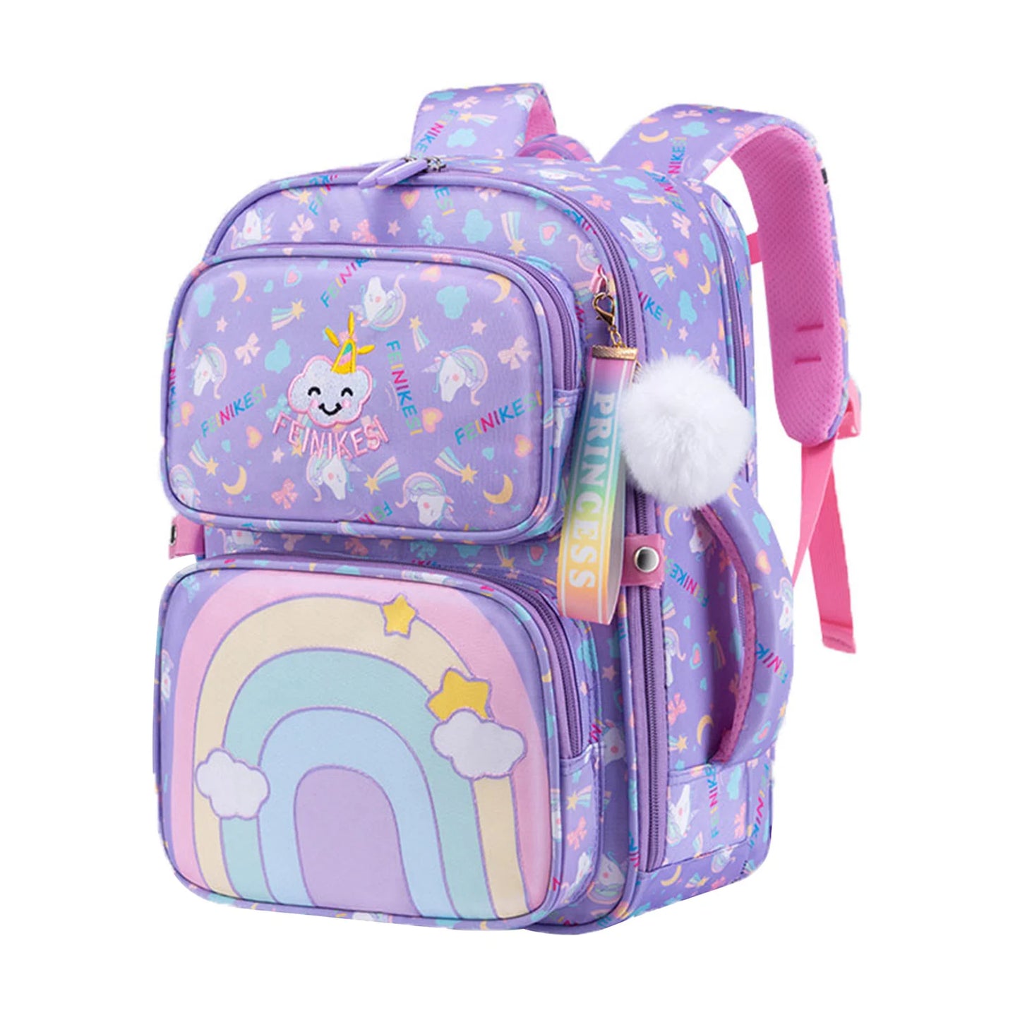 Prostorný batoh pro dívky