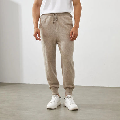 Pánské kalhoty s kašmírem