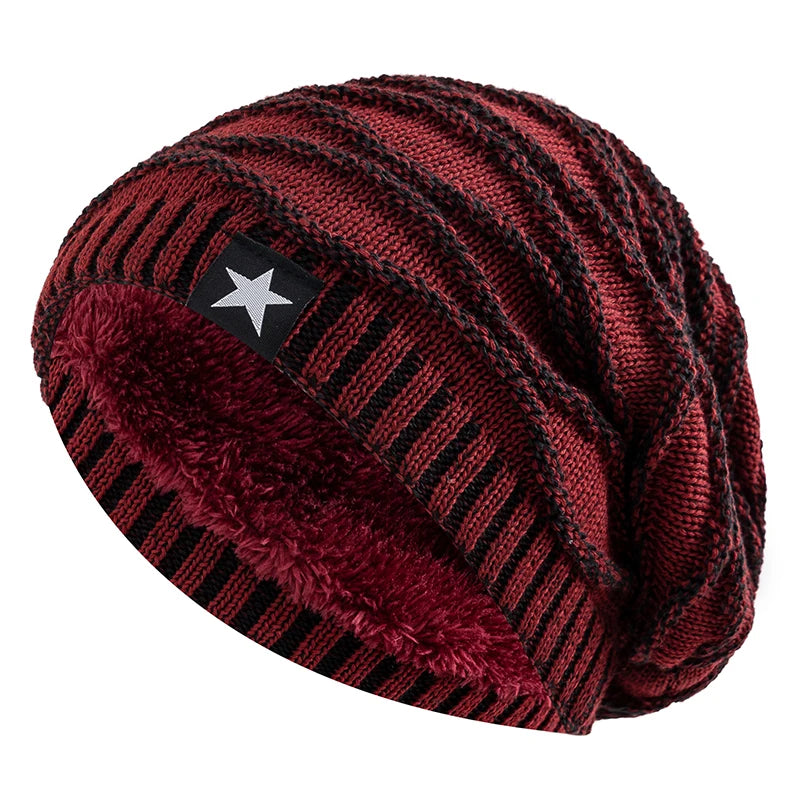Unisex zateplená beanie čepice
