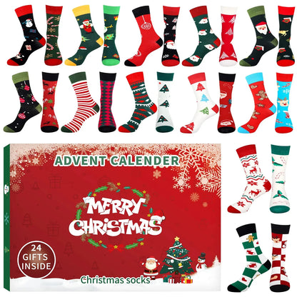 Adventní kalendář s ponožkami