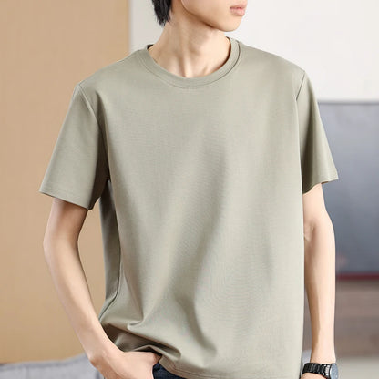 Pánské bavlněné triko s krátkým rukávem