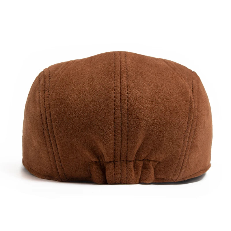 Pánský koženkový beret