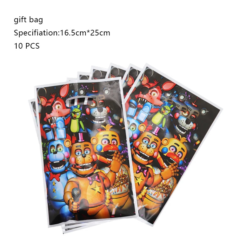 Doplňky na oslavu FIve Night At Freddys
