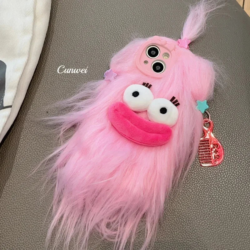 Chlupatý vtipný obal na Iphone