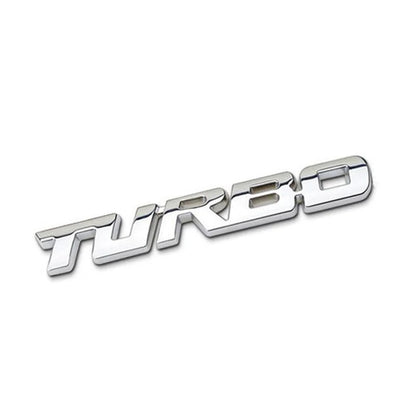 Samolepka Turbo na auto