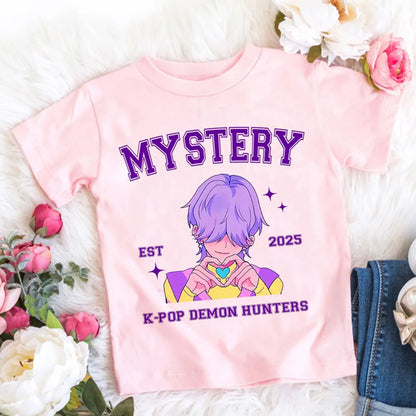 Dívčí triko Demon Hunters růžové