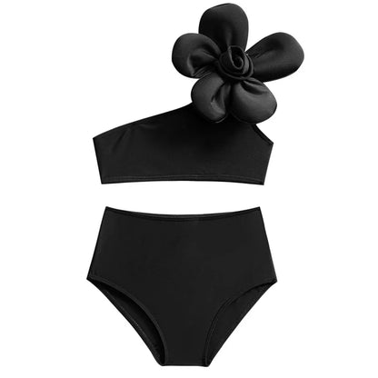 Dívčí bikiny s květinou