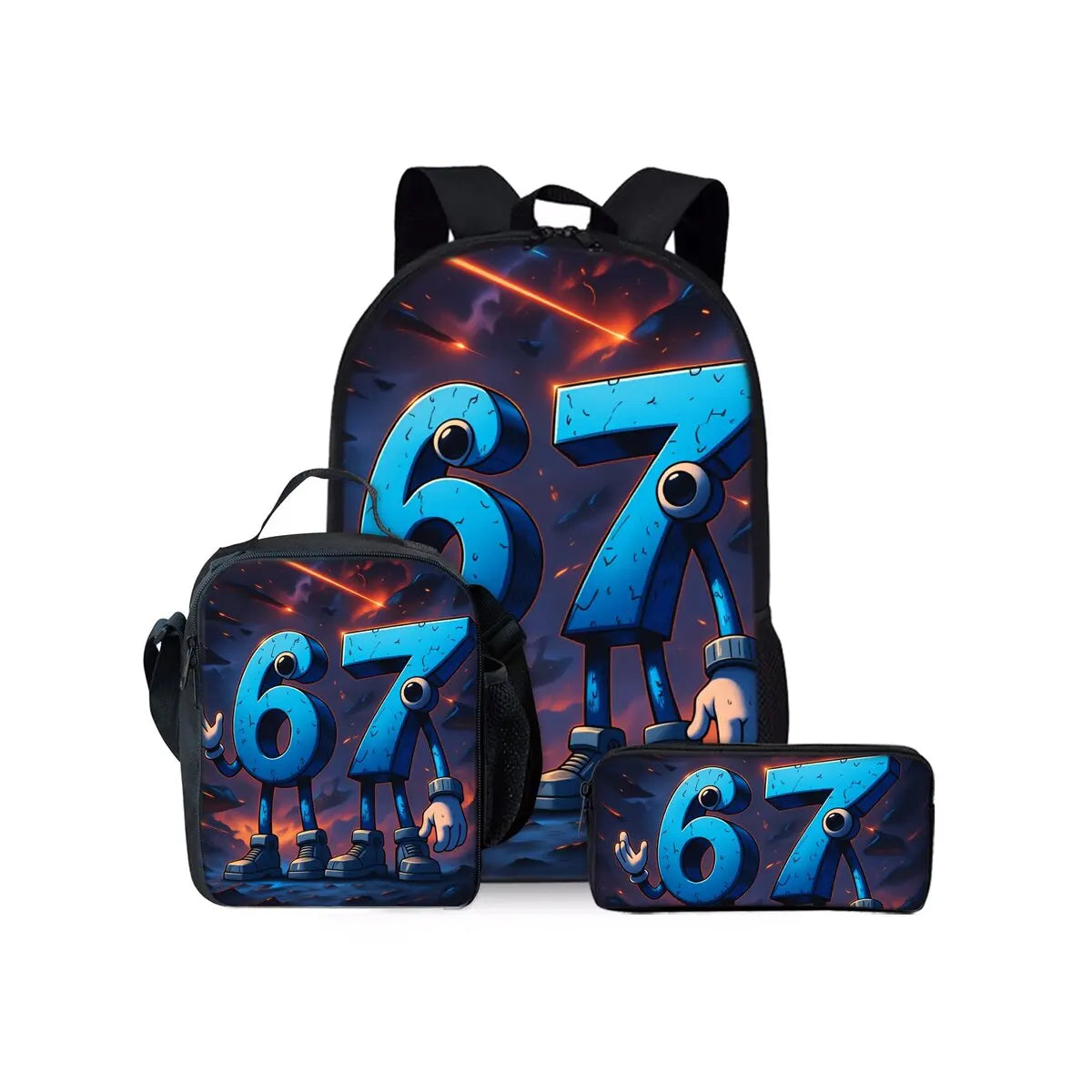 Set školního batohu 67
