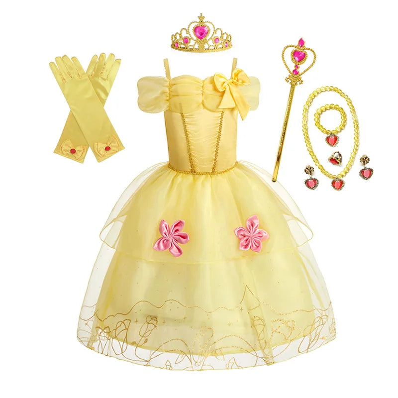 Dívčí kostým pro princezny