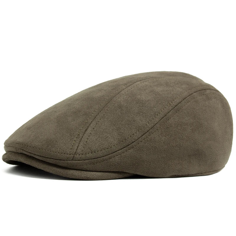 Pánský koženkový beret
