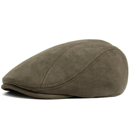 Pánský koženkový beret