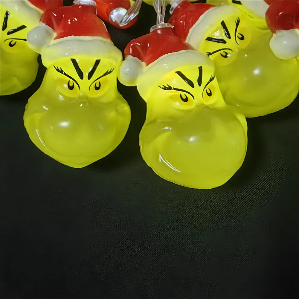 LED řetěz Grinch