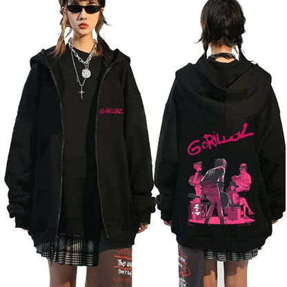 Unisex mikina Gorillaz