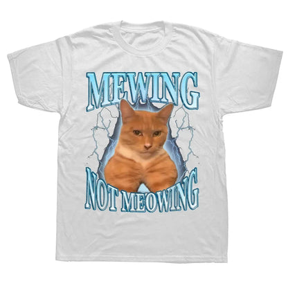 Unisex triko Mewing Not Meowing