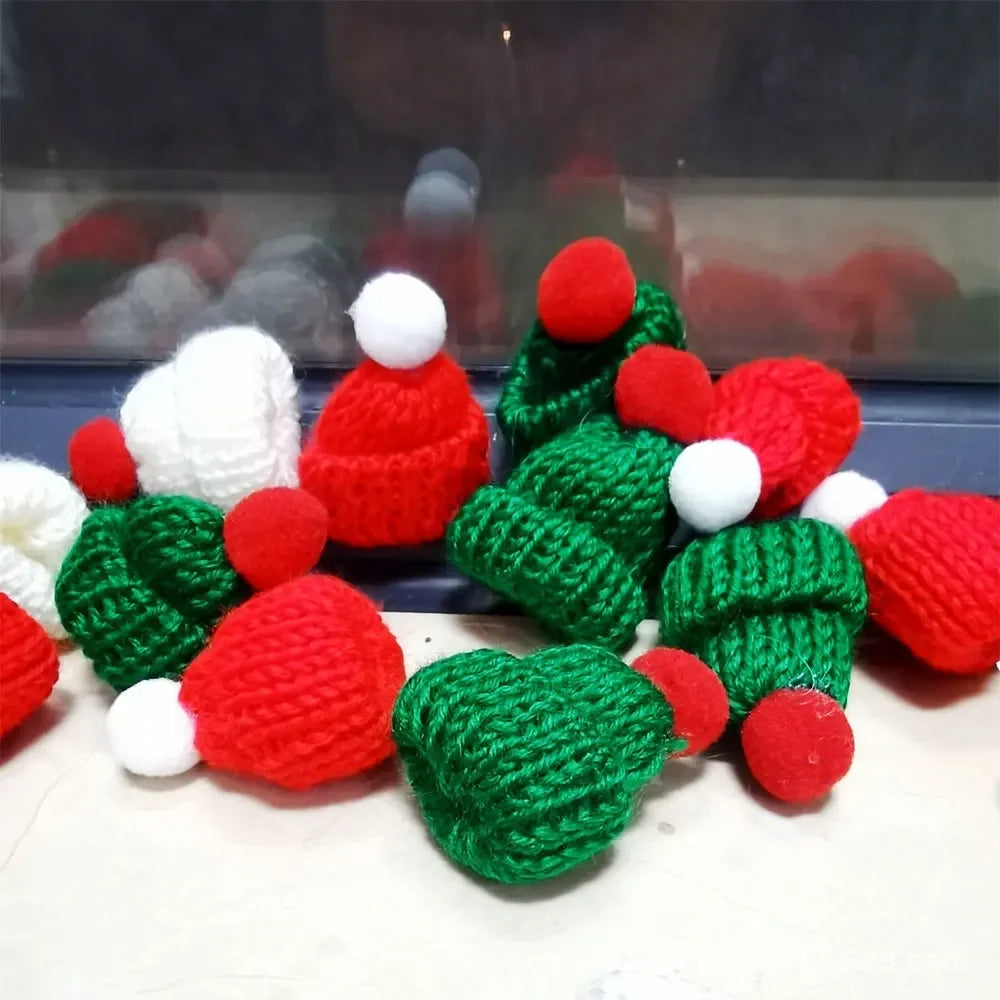 Vánoční dekorace na láhev