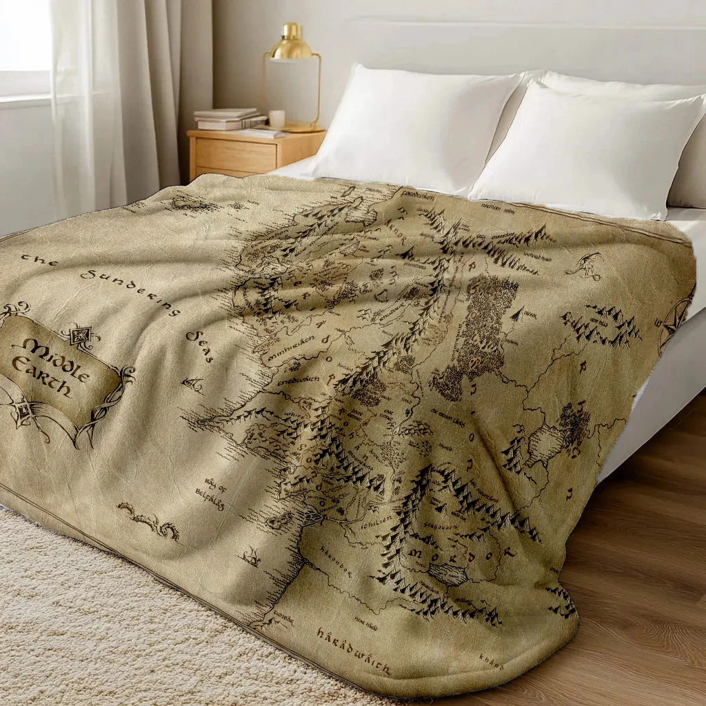 Deka s mapou